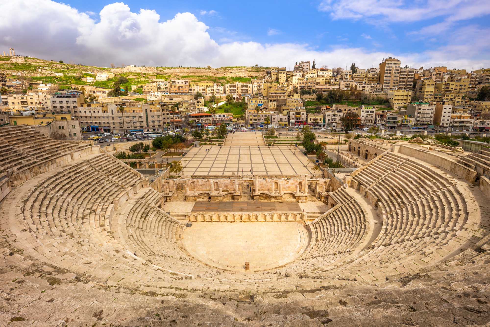 Roman Theatre in Amman, Jordan Roman Theatre in Amman Jordan 1